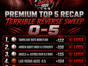 Top 5 Premium Recap 8/18