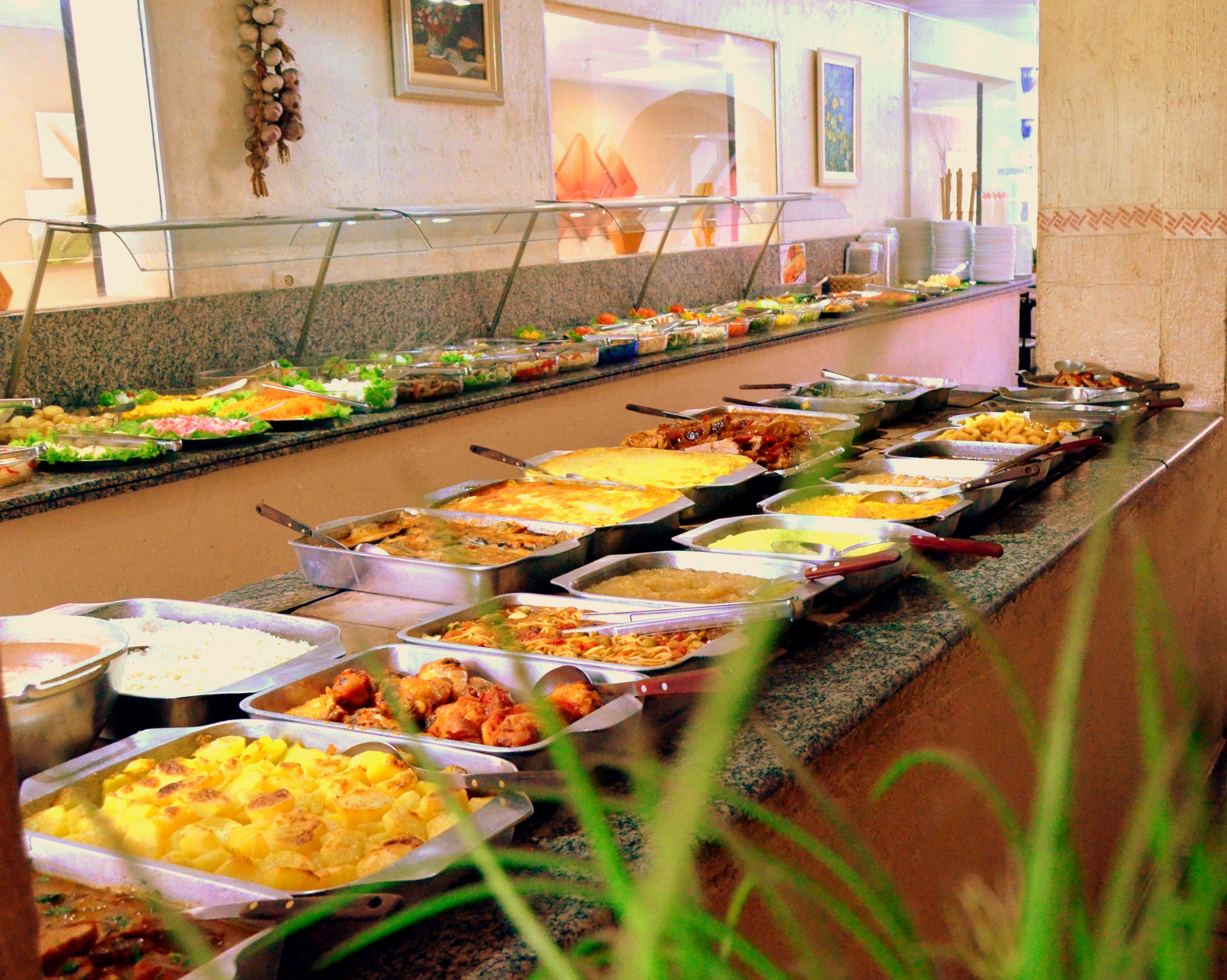Arranged Food and Objects