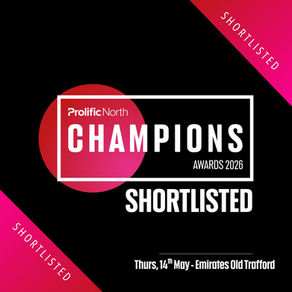 HelloU Creative and Sewell Construction shortlisted for ‘Tech for Good’ at Prolific North Champions Awards 2026