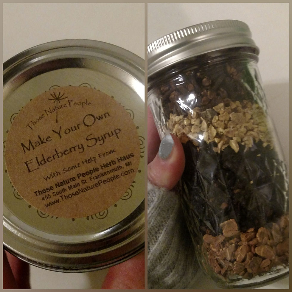 Make Your Own Elderberry Syrup