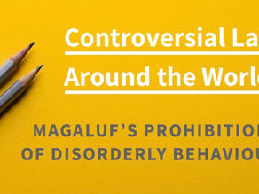 Controversial Laws Around the World: Magaluf's Prohibition of Disorderly Behaviour