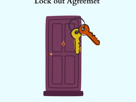 What is a lock-out agreement?