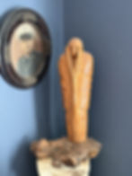 Keith Jennings wooden sculpture