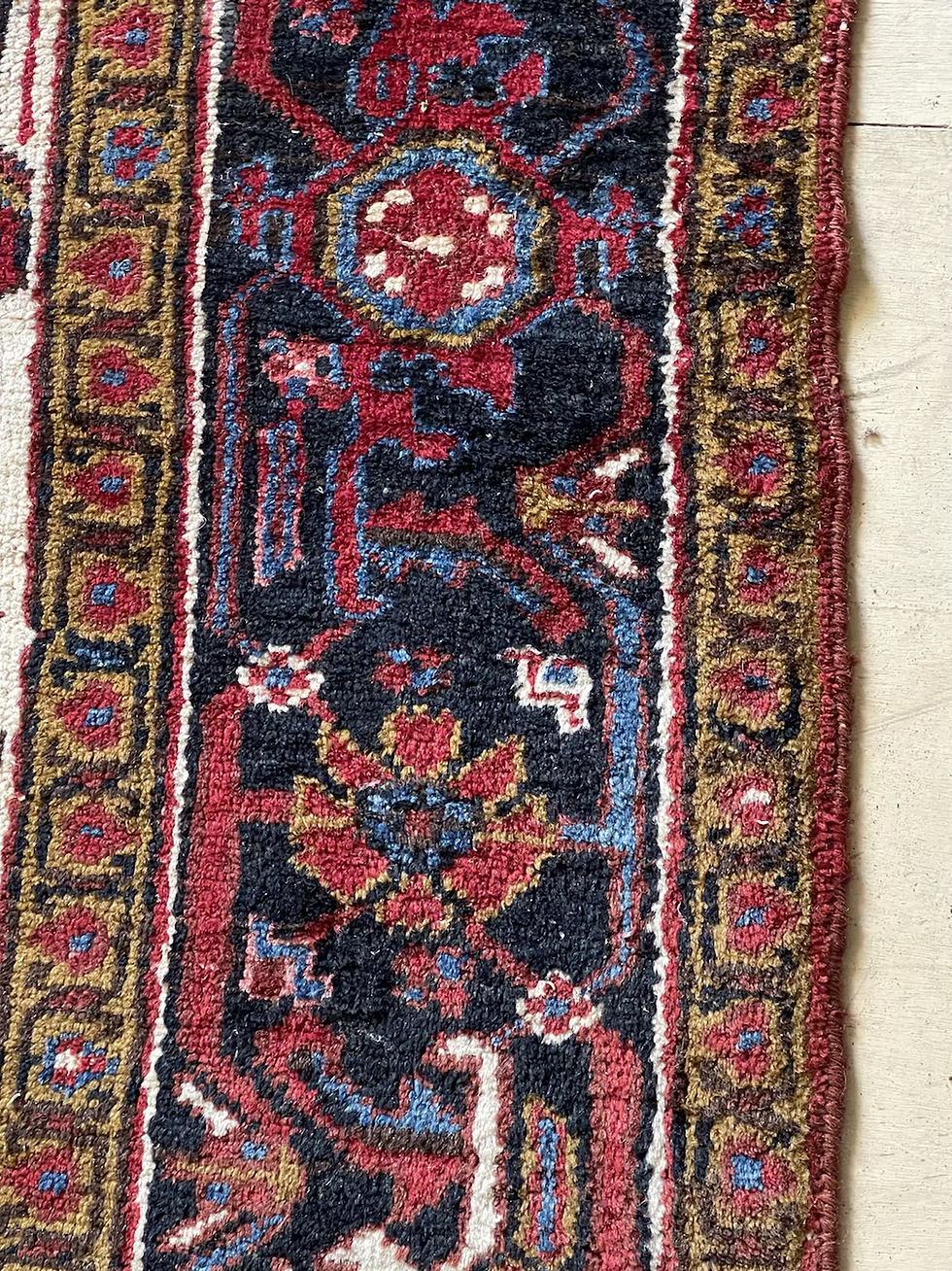 Thumbnail: Vintage Heriz Carpet