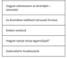 Példa a teszt kiértékelésre