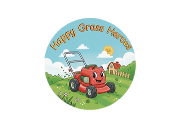 Happy Grass Heroes Logo