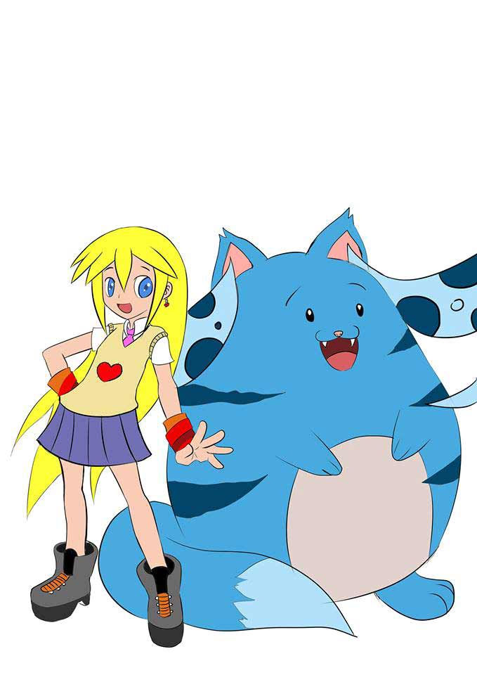 Lidia Ventura e Momoro
