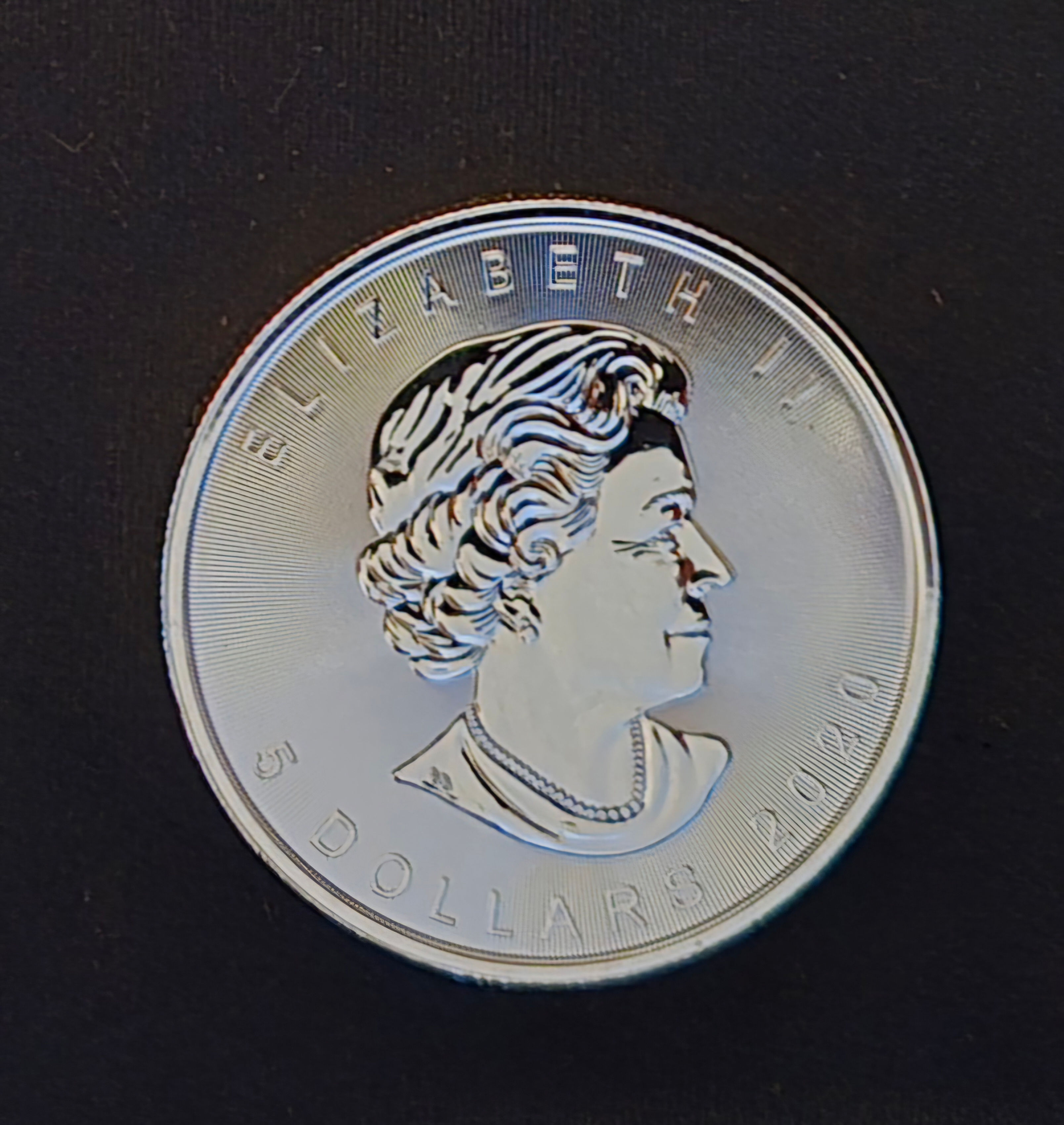 2020 1oz Silver Canadian Maple