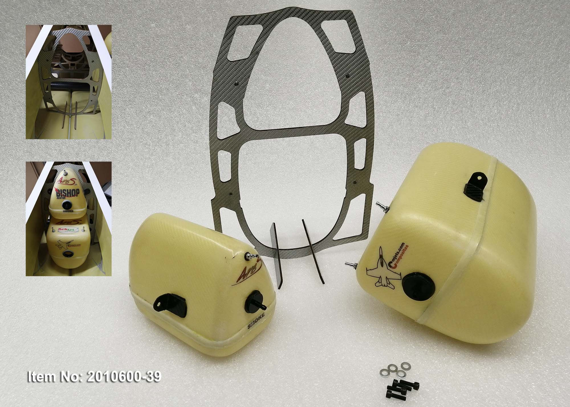 AreS  XL Fuel Tank set (Kero&Smoke)