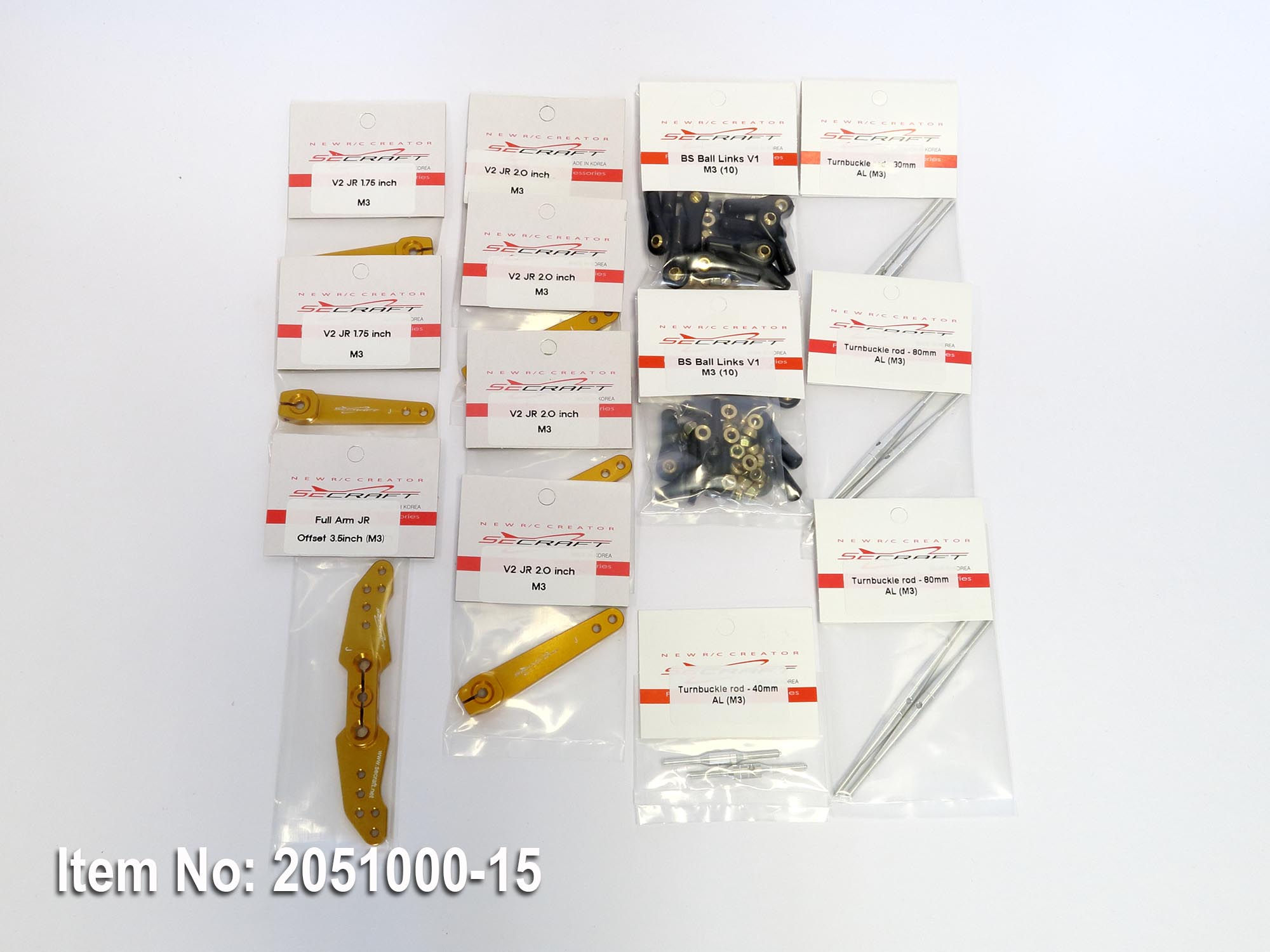 SECRAFT kit SU33 for JR servos