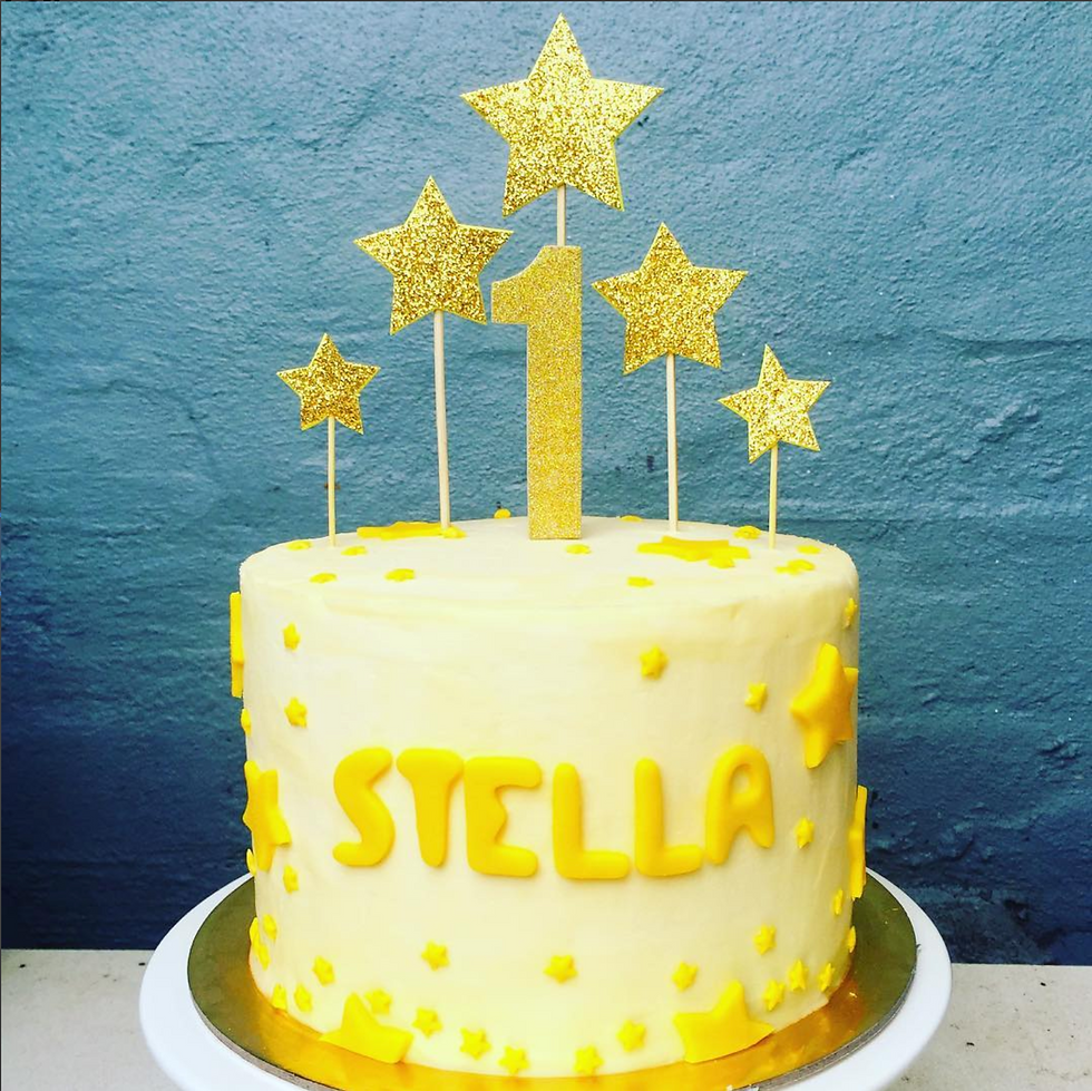 Twinkle Twinkle Birthday Cake