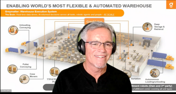 Mr. Ted McCaffrey gave a lecture on RFID-based inventory management.
