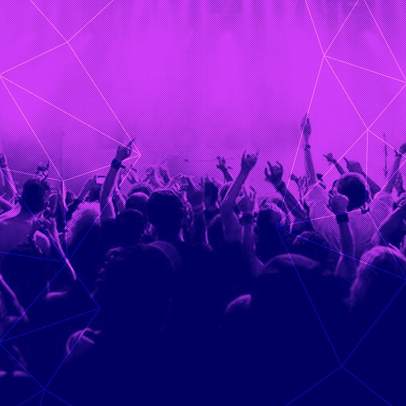 Concert Crowd Scene