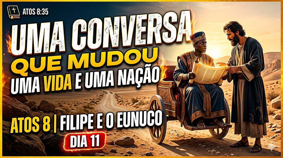 Uma Conversa Que Mudou Uma Vida e Uma Nação | Dia 11