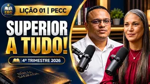 Lição 1 - Hebreus 1 - Jesus, o resplendor da glória de Deus | EBD PECC 4° Trimestre 2026