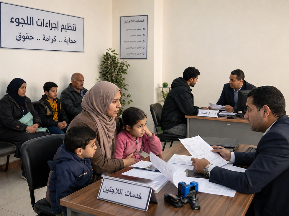From Displaced Landscapes to Egypt: Executive Regulations Issued to Regulate Refugee Status and Govern Asylum Rights
