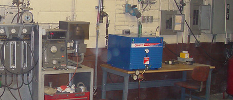 Natural gas torch booster for fuel cell research.