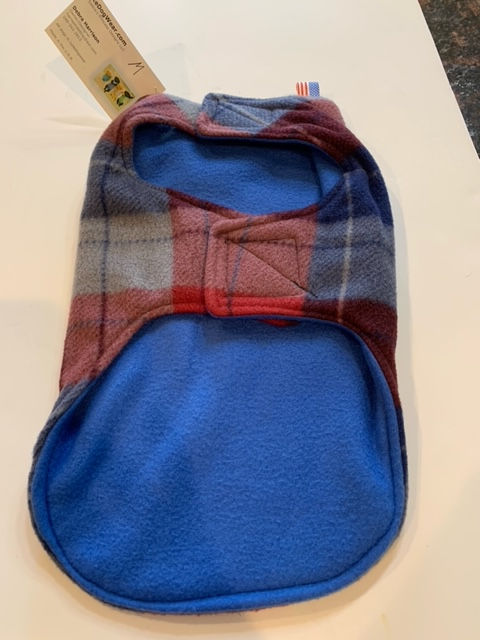 Thumbnail: Medium - Red/Blue/Gray Checker Fleece