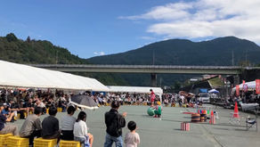 お祭りにて