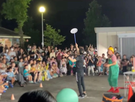 お祭りにて