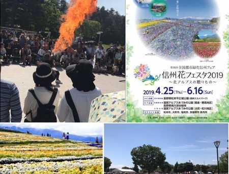 公園にて