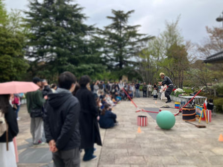 テーマパークにて