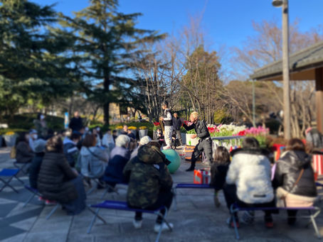 テーマパークにて