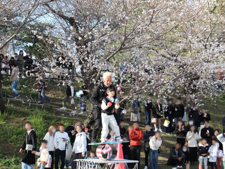 公園にて