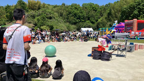 お祭りにて
