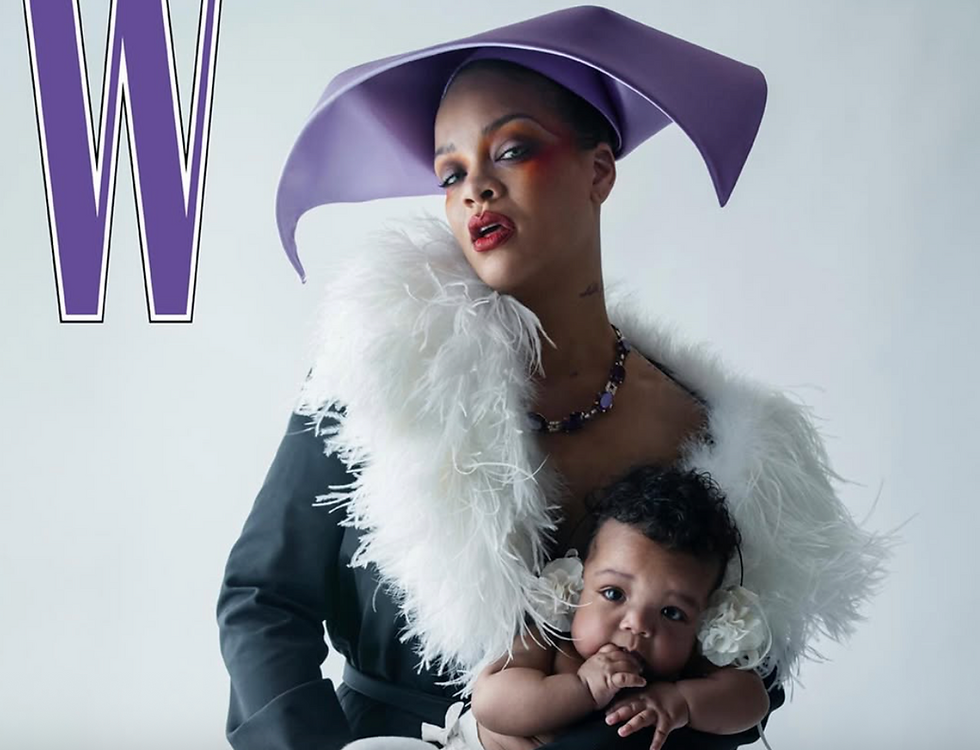 Rihanna dévoile enfin le visage de sa fille : une couverture qui fait sensation