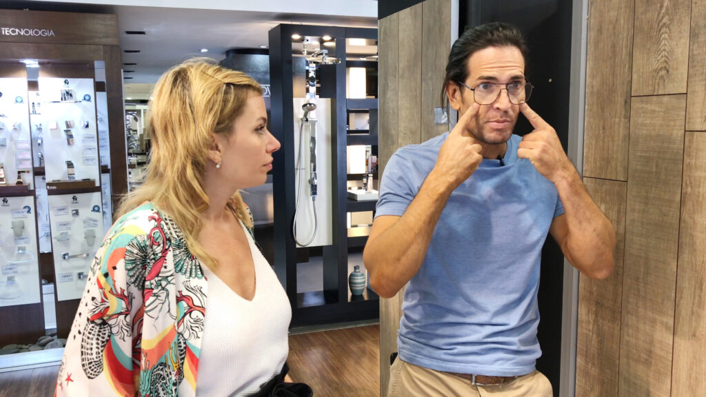 cómo elegir un porcelanato en Familia Bercomat