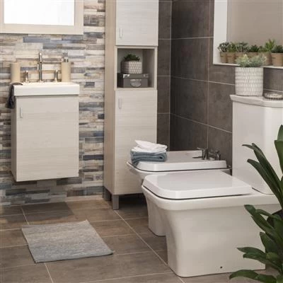 Mueble organizador de baño de Familia Bercomat
