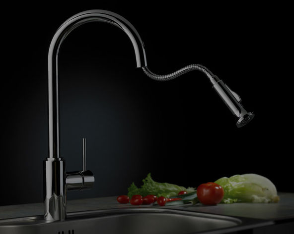 Grifería de cocina Flexible