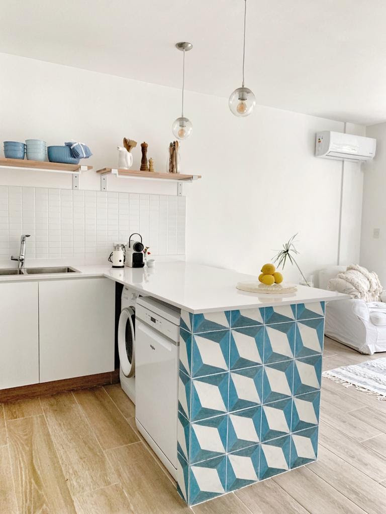 Elegí la paleta de colores de tu cocina moderna.