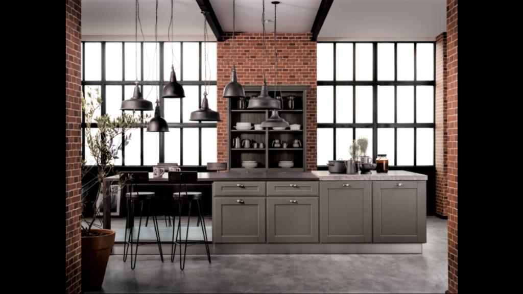 Las cocinas modernas integradas son una gran idea.