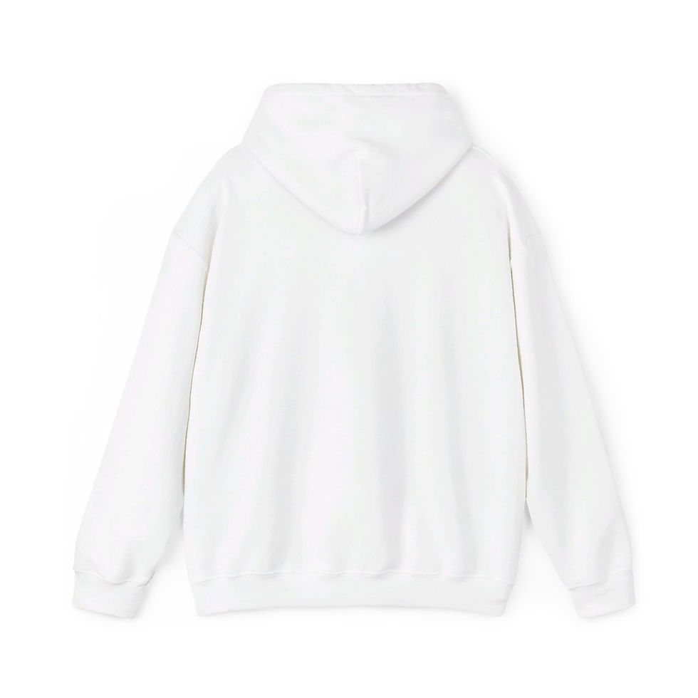 Thumbnail: Unisex Heavy Blend™ Hooded Sweatshirt with Large White Front logo