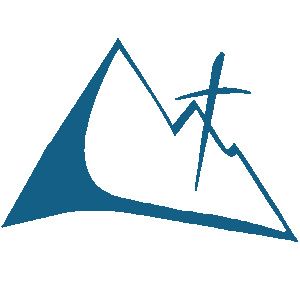 MSBC Logo 1x1 inch Blue Stretched Vertic