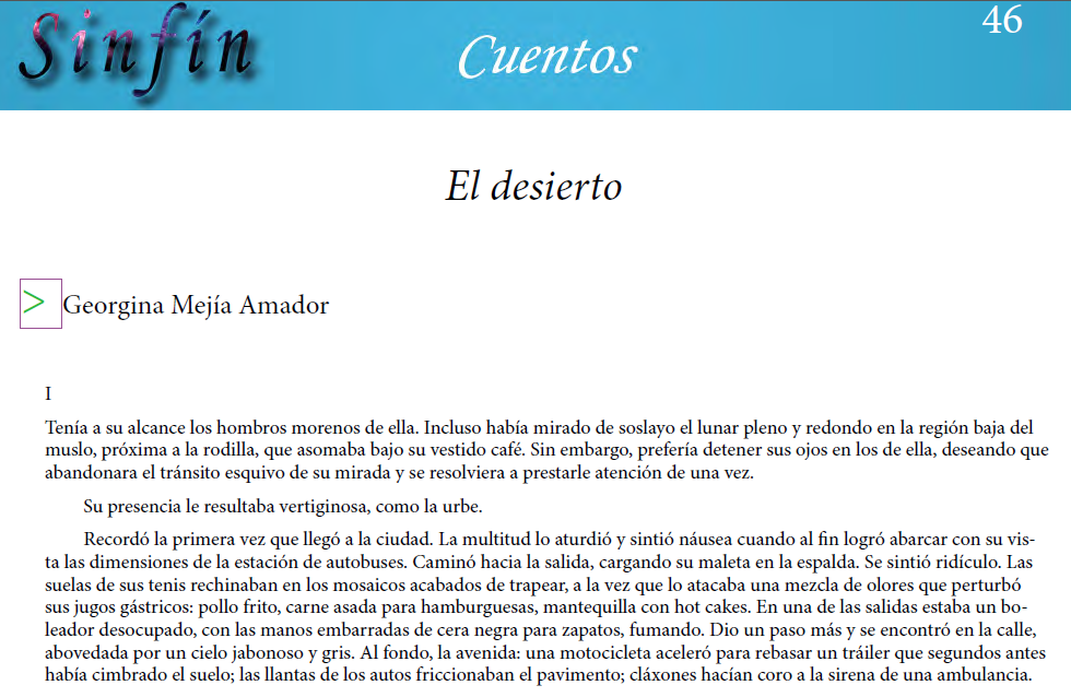 El desierto
