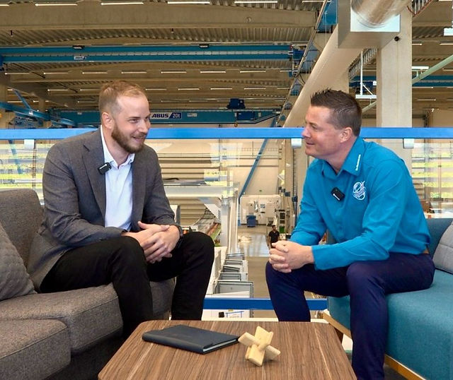 Tony Gunn exploring advanced machining centers across Europe