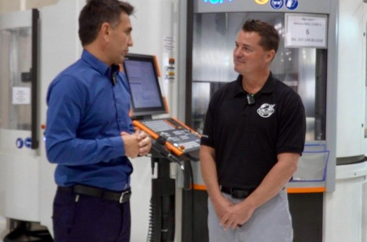 Tony Gunn exploring Barcelona manufacturing innovation across medical and industrial facilities