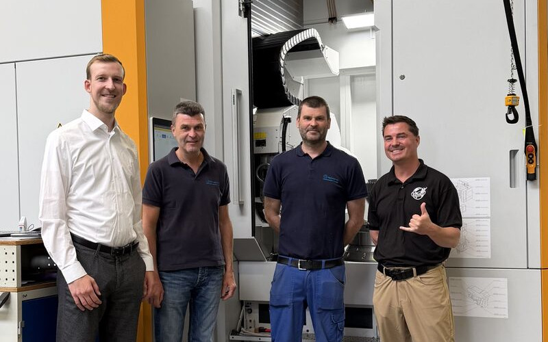 Tony Gunn exploring German manufacturing innovation in Germany