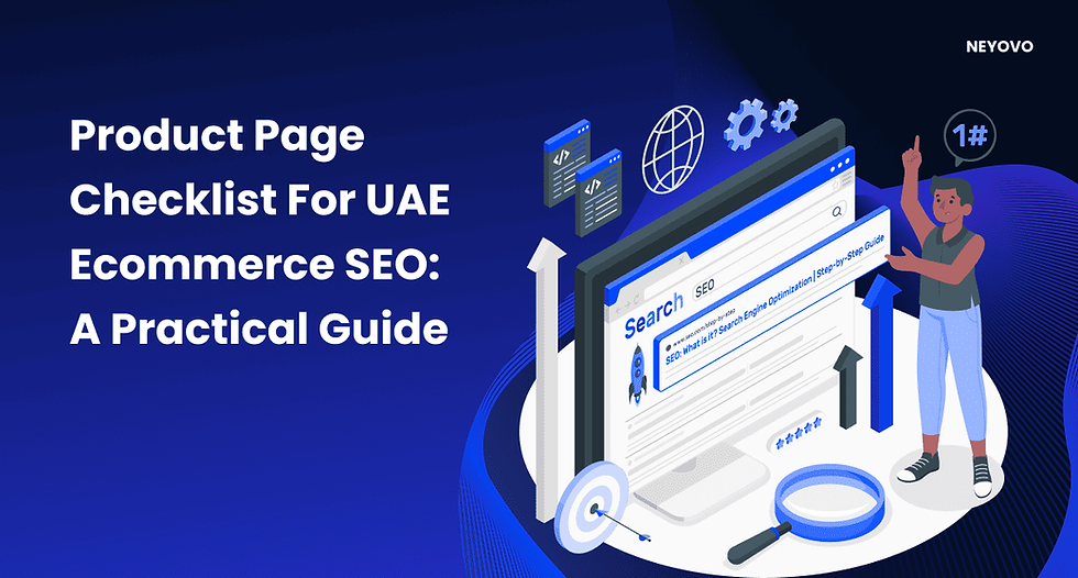 Product Page Checklist for UAE Ecommerce SEO