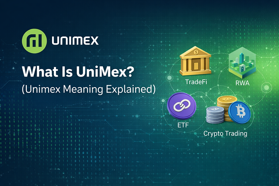 UniMex Exchange: The World’s First TradeFi + RWA Full-Chain Digital Asset Management Platform