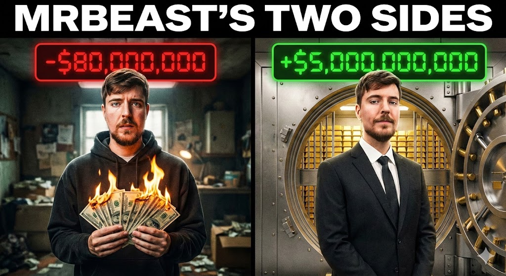 MrBeast red ink cheat code - why losing money on purpose builds billion dollar empires