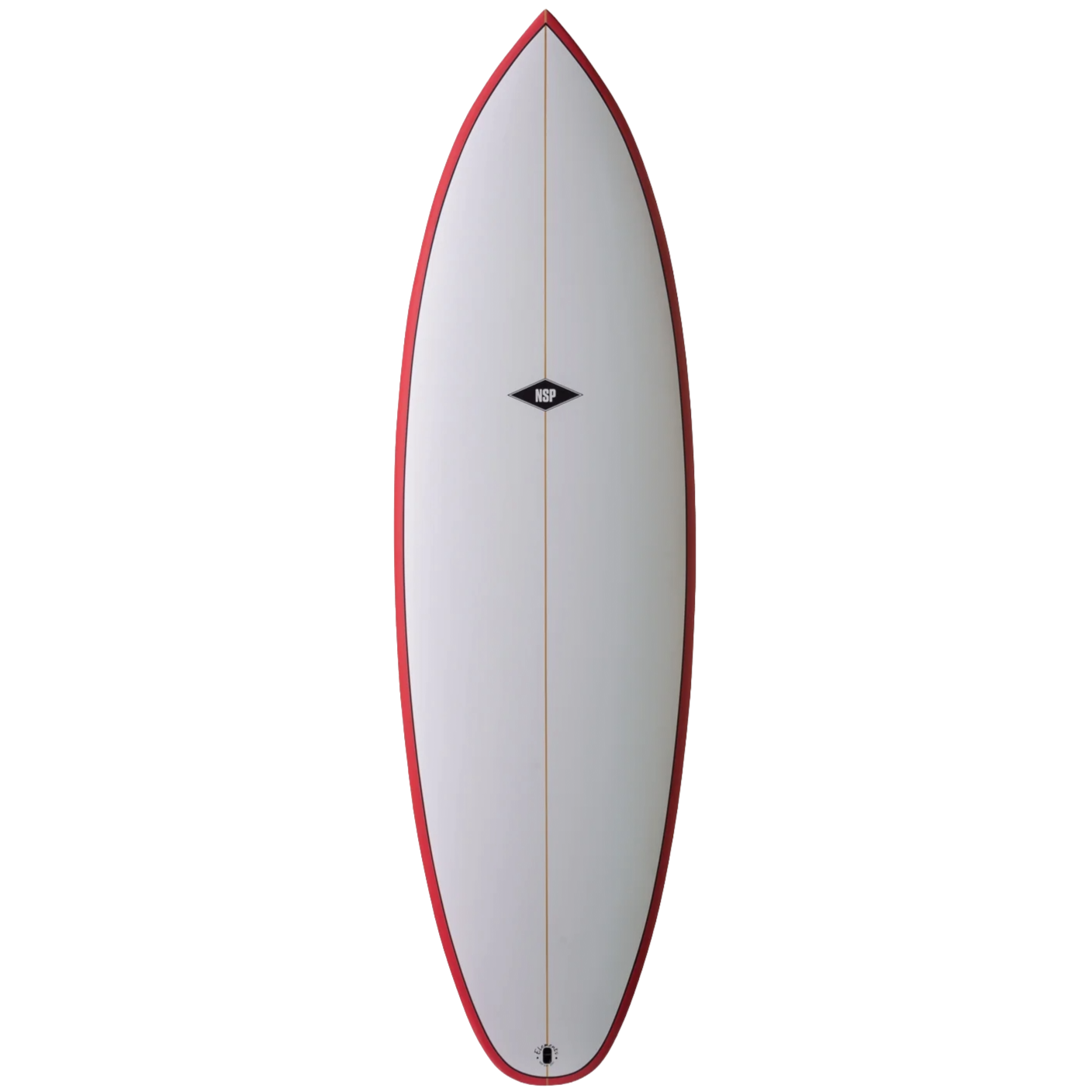 NSP Elements Tinder-D8 6'4" Shortboard Surfboard - Red
