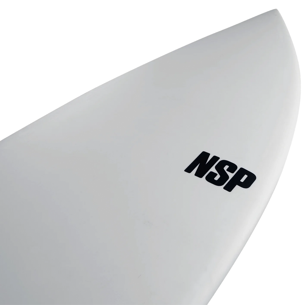 Thumbnail: NSP Protech Tinder-D8 5'10" Shortboard Surfboard -White