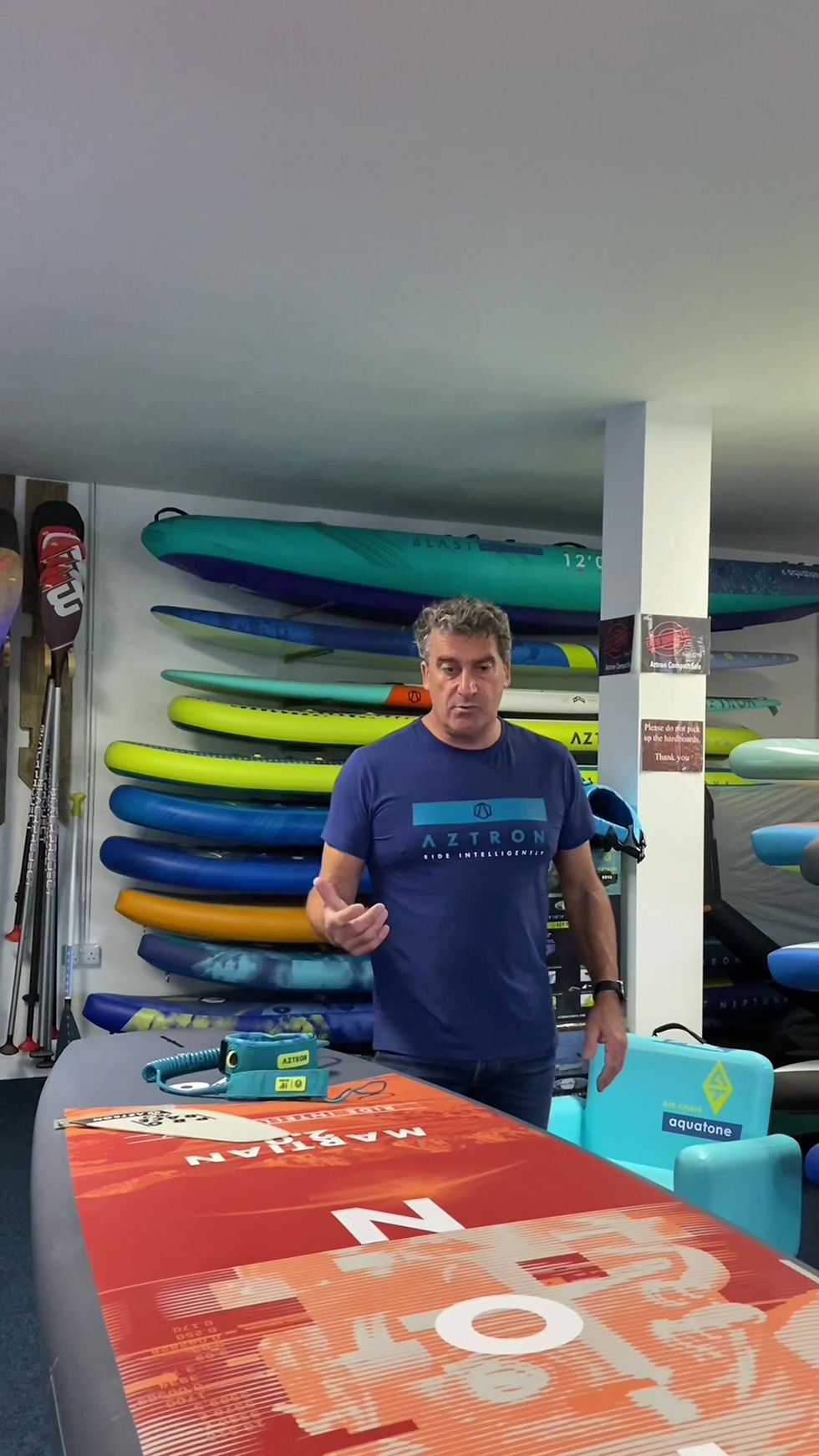 Thumbnail: Aztron MARTIAN 2.0 14'0"x 27" Touring SUP