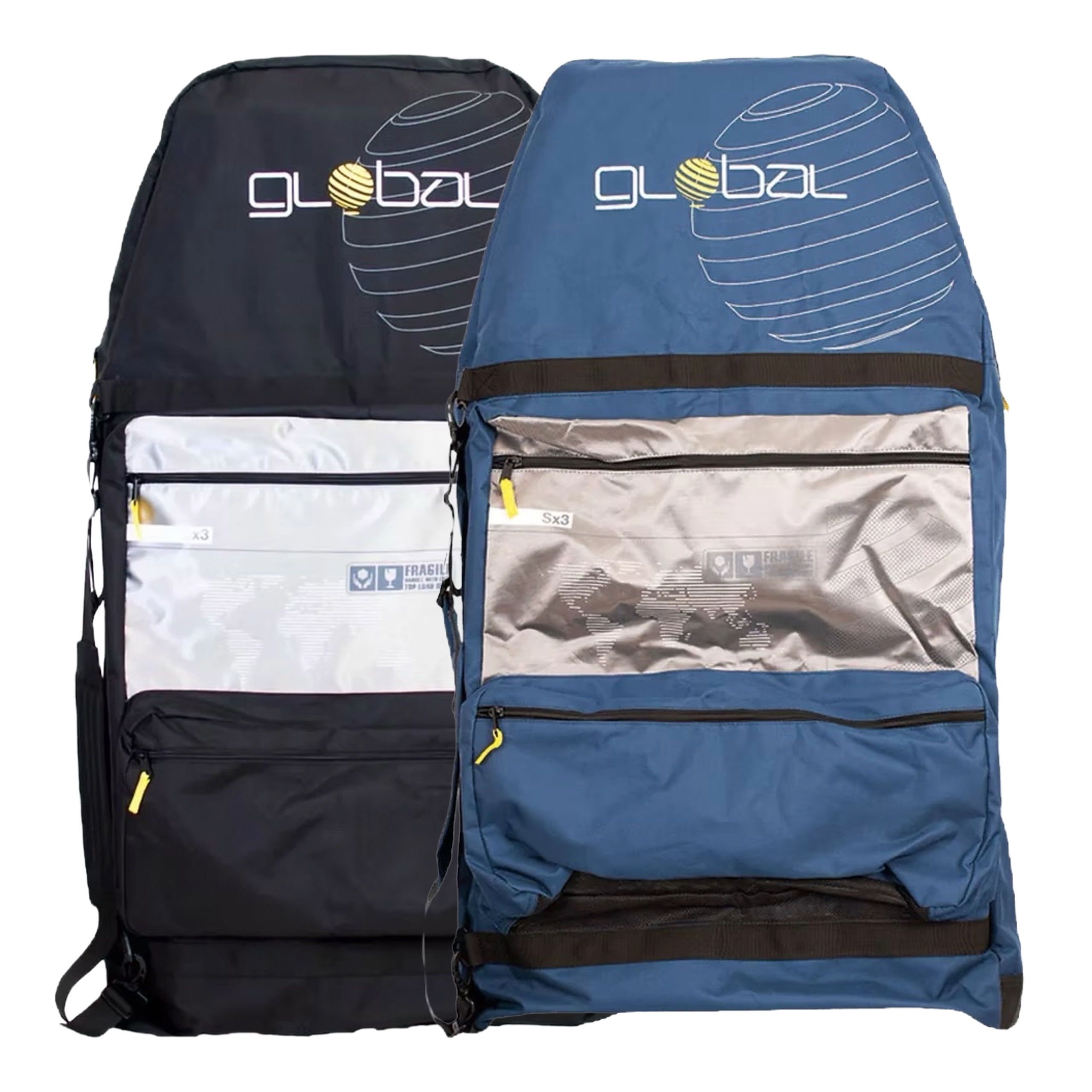 Global 3-Board Bodyboard Bag