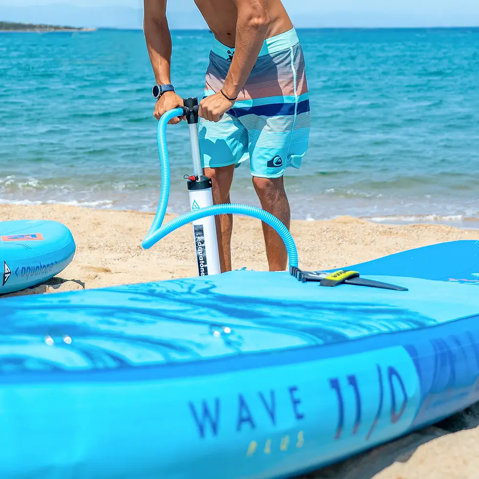 Thumbnail: Aquatone Wave Plus 11'0" All-Round Inflatable SUP Package