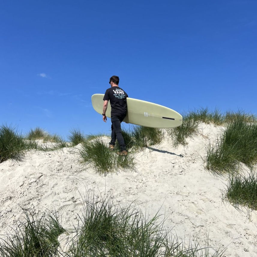 Thumbnail: Indio Endurance Log Machine Longboard Surfboard - Green Stone